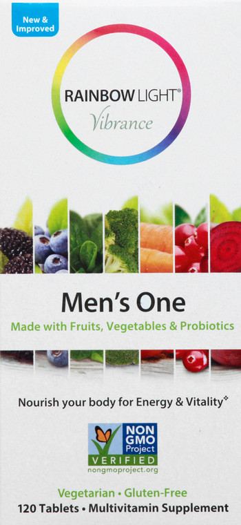 Rainbow Light, Men's One Multivitamin Supplement, 1 Each, 120 Tab