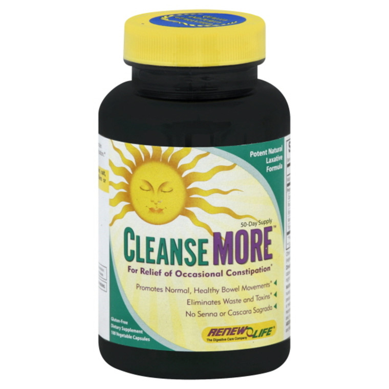 Renew Life, Cleansemore Dietary Supplement, 1 Each, 100 Cap