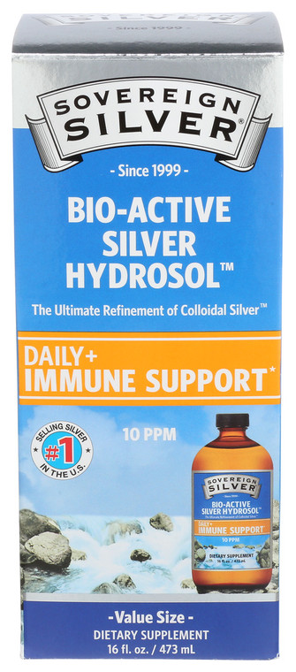 Sovereign Silver, Immune Support Liquid, 1 Each, 16 Oz