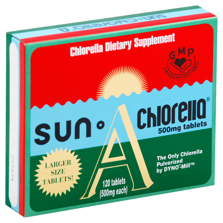 Sun Chlorella, Sun Chlorella 500mg, 1 Each, 120 Tab