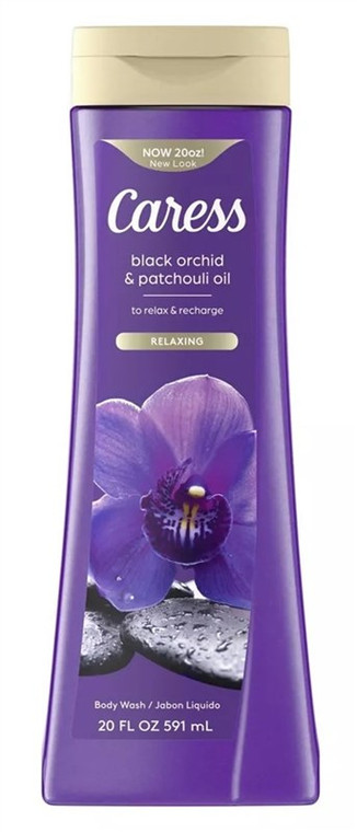 Caress Body Wash Black Orchid And Patchouli Oil 20Oz