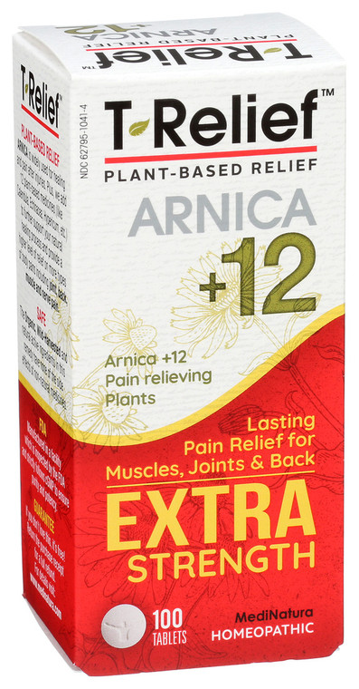 T-relief, Arnica +12 Pain Relief Extra Strength, 1 Each, 100 Tab