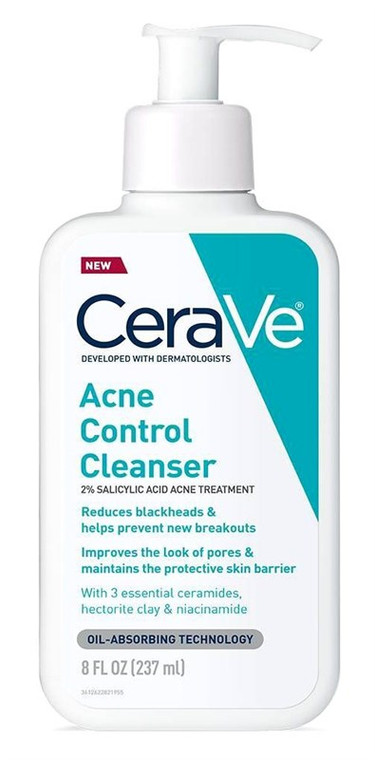 Cerave Acne Control Cleanser 8Oz Pump