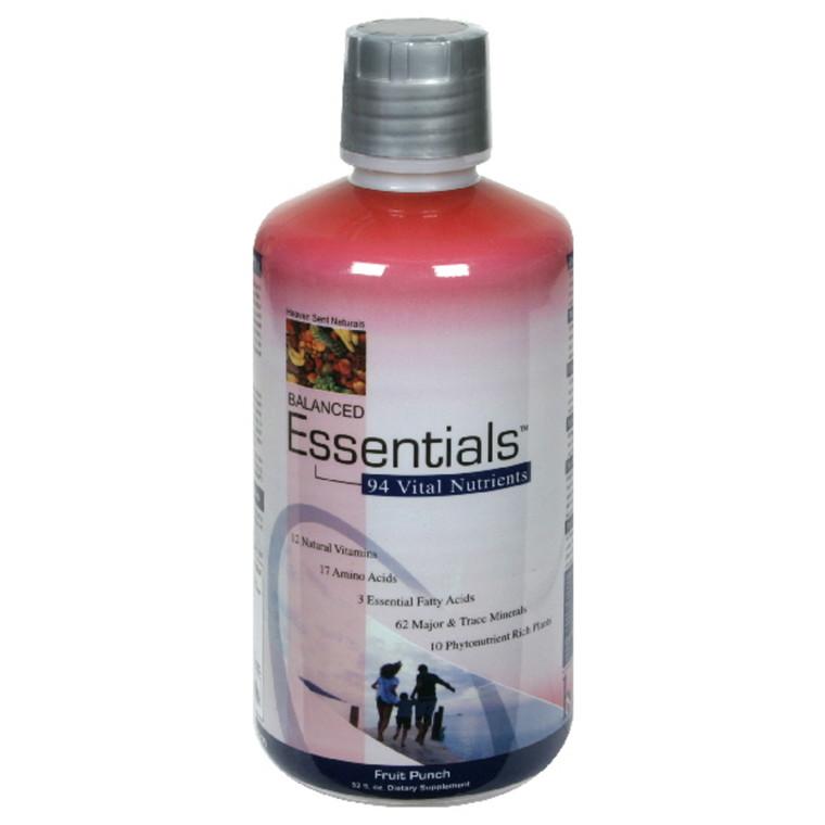 Heaven Sent, Balanced Essentials Vital Nutrients Fruit Punch, 1 Each, 32 Fl Oz