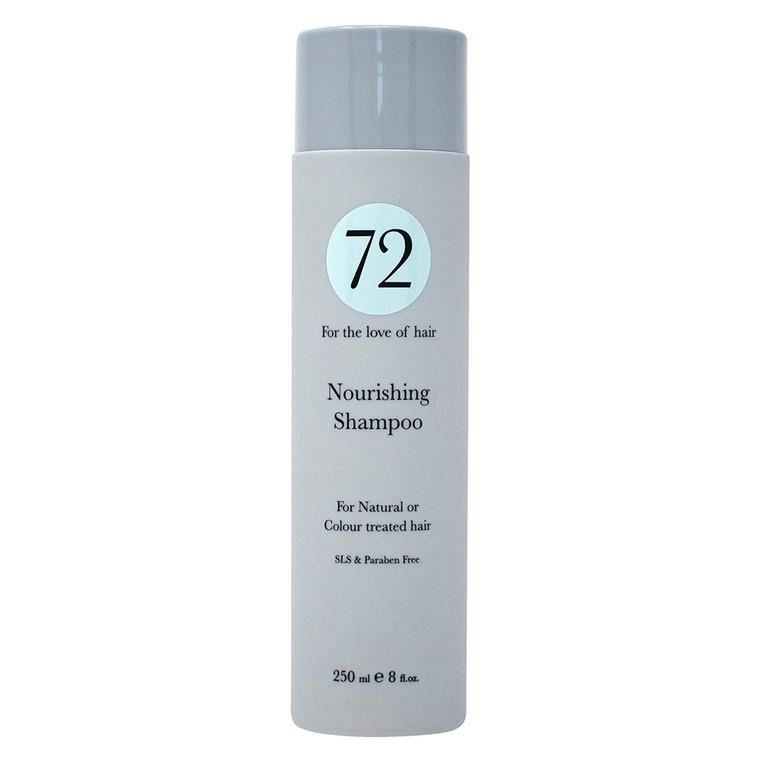 72 Hair Nourishing Shampoo Sulfate Free for Dry Hair, 8 Oz