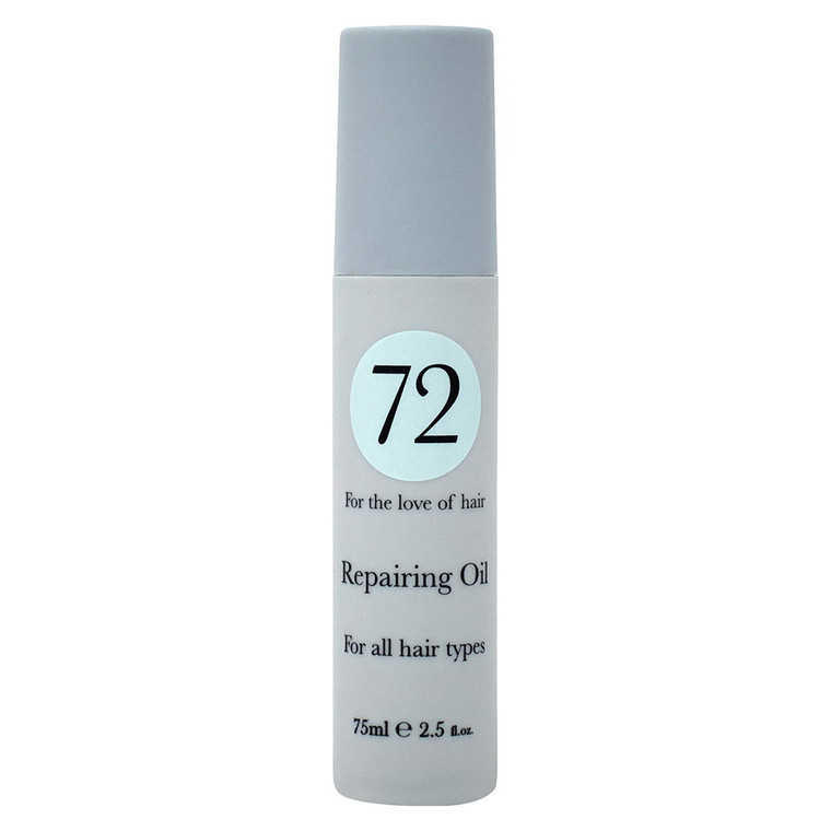72 Hair Repair Oil Anti Frizz Control and Shine, for All Hair Types, 2.5 Oz