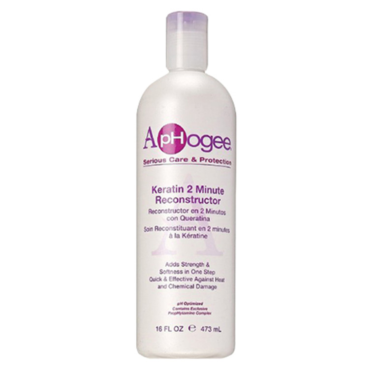 Aphogee Intensive Keratin Two-Minute Reconstructor, Deep Conditioning, 16 oz