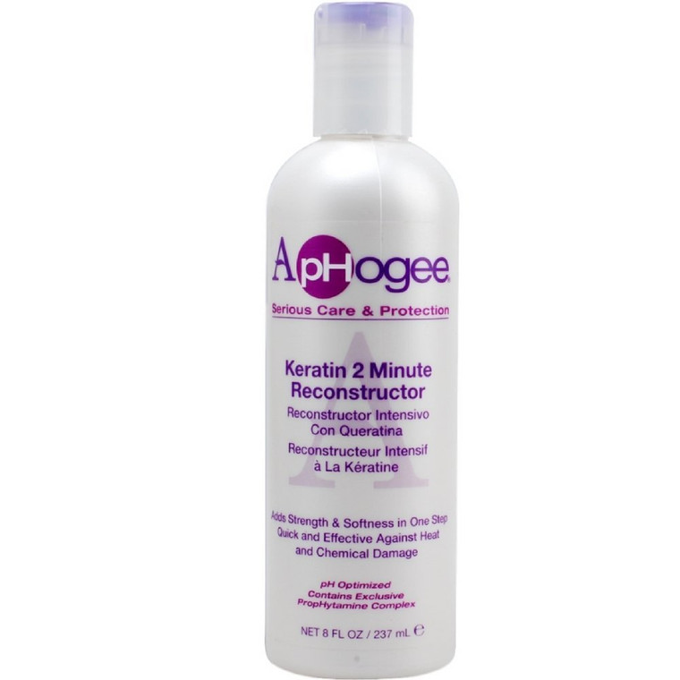 Aphogee Intensive Keratin Two-Minute Reconstructor, Strengthening Formula, 8 oz