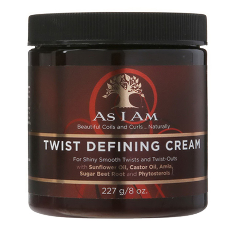 As I Am Twist Defining Cream, Long-Lasting Curl Definition & Hold, 8 oz