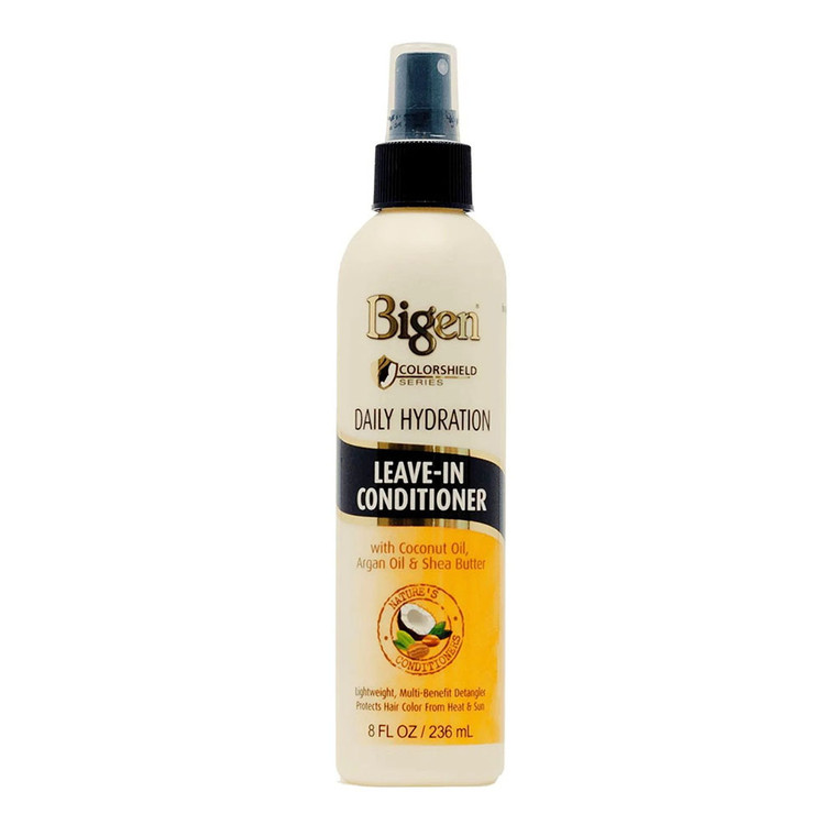 Bigen Colorshield Leave-In Conditioner Daily Hydration & Color Protection, 8 Oz