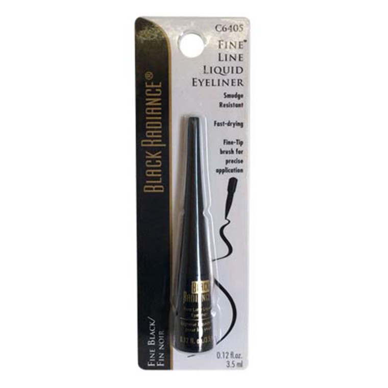Black Radiance Fine Line Liquid Eyeliner Sleek Black Definition, 1 Ea