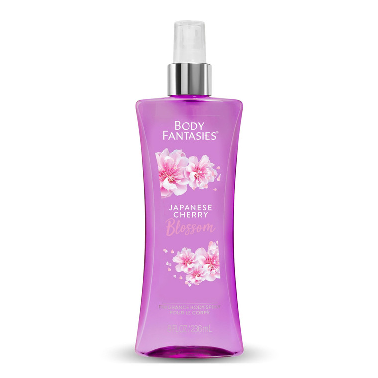 Body Fantasies Body Spray ??? Japanese Cherry Blossom Floral & Fresh, 8 Oz