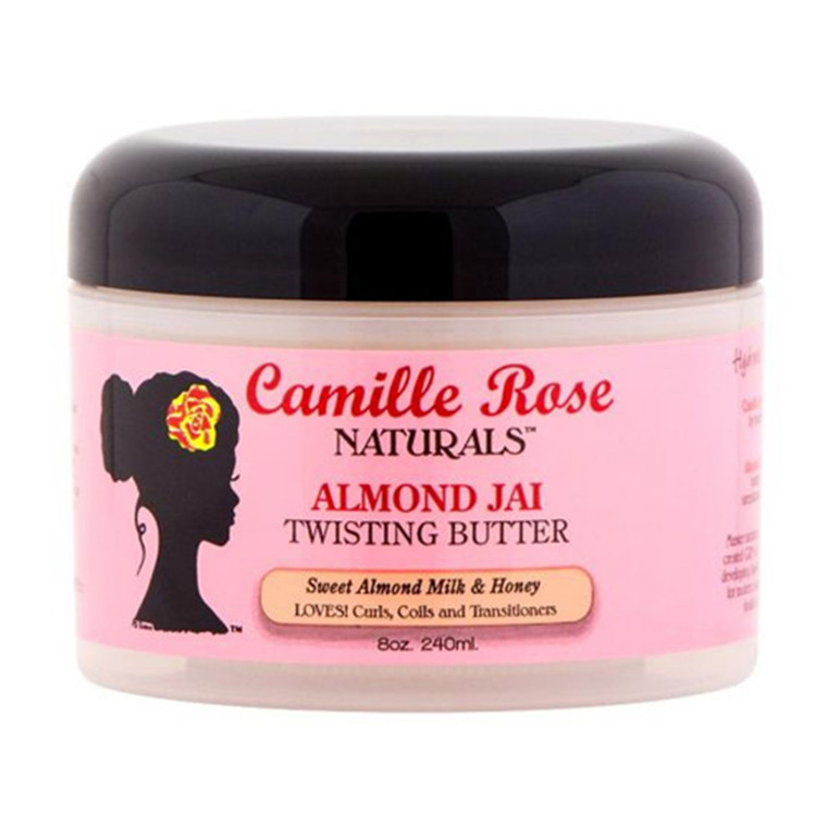 Camille Rose Almond Jai Twisting Hair Butter for Styling, 8 oz