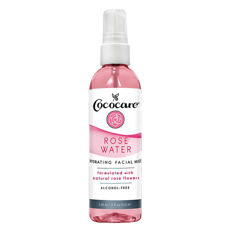 Cococare Rose Water Facial Mist Refreshing & Hydrating, 1 Oz