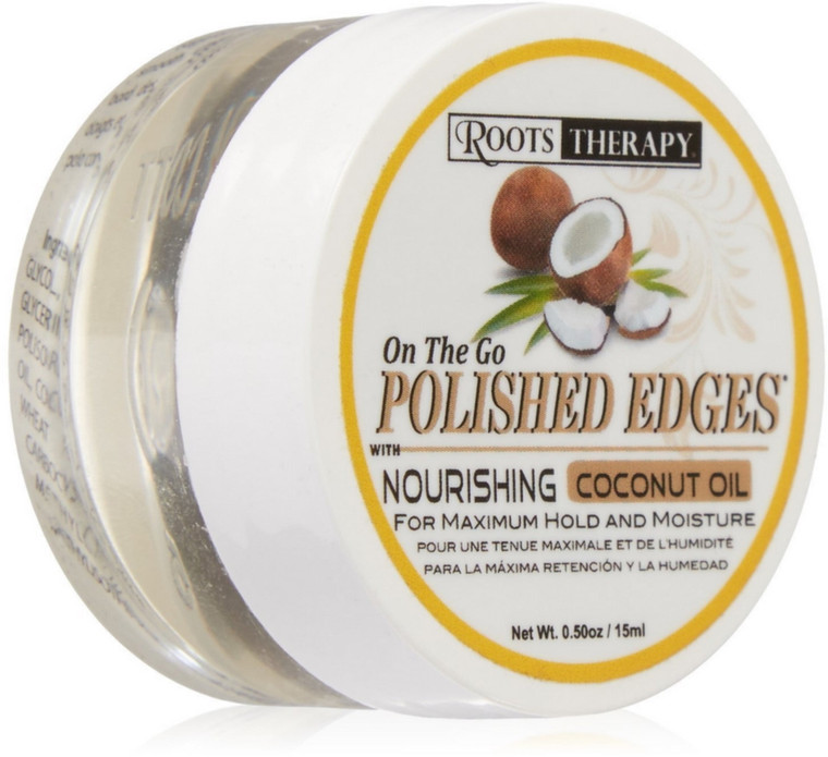 Okay Polished Edges On-The-Go with Nourishing Coconut Oil for Hair, 0.50 Oz