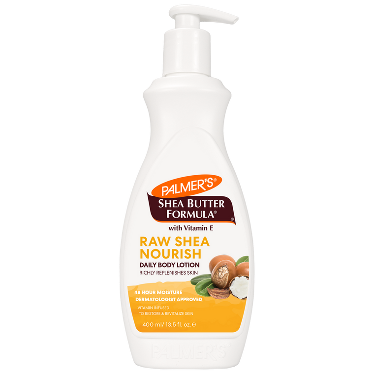 Palmer's Shea Butter Formula Skin Moisturizing Body Lotion with Vitamin E for Hydration, 13.5 Oz