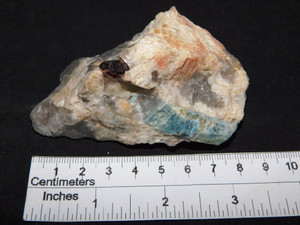 Garnet, Aquamarine and Quartz