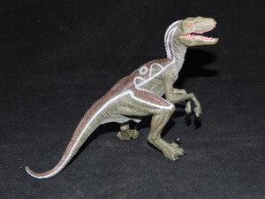 Papo Velociraptor (Brown)