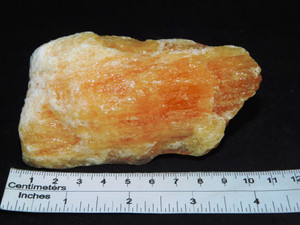 Orange Calcite Chunk