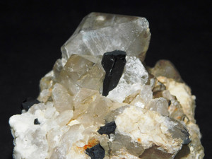 Quartz, Tourmaline and Mica Display