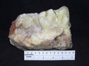 Sulpher quartz display