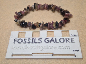 Watermelon Tourmaline Chip Bracelet Watermelon Tourmaline Chip Bracelet