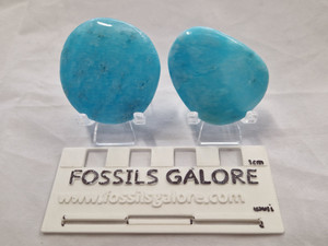 Blue Aragonite Palmstone