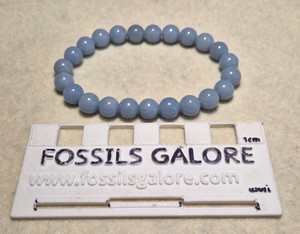 Angelite Bead Bracelet