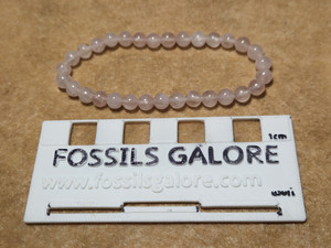 Rose Quartz Small Bead Bracelet
