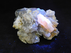 Quartz and Kunzite - Q041