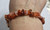 Carnelian chip bracelet