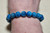 Blue Apatite Bead Bracelet