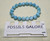 Larimar Bead Bracelet