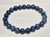 Blue Coral Bead Bracelet