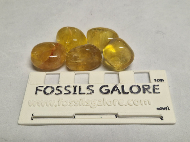 Yellow Fluorite Tumble