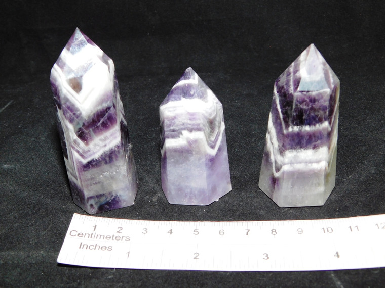 Chevron  Amethyst Obelisk