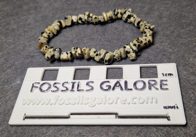 Dalmatian Jasper Chip Bracelet