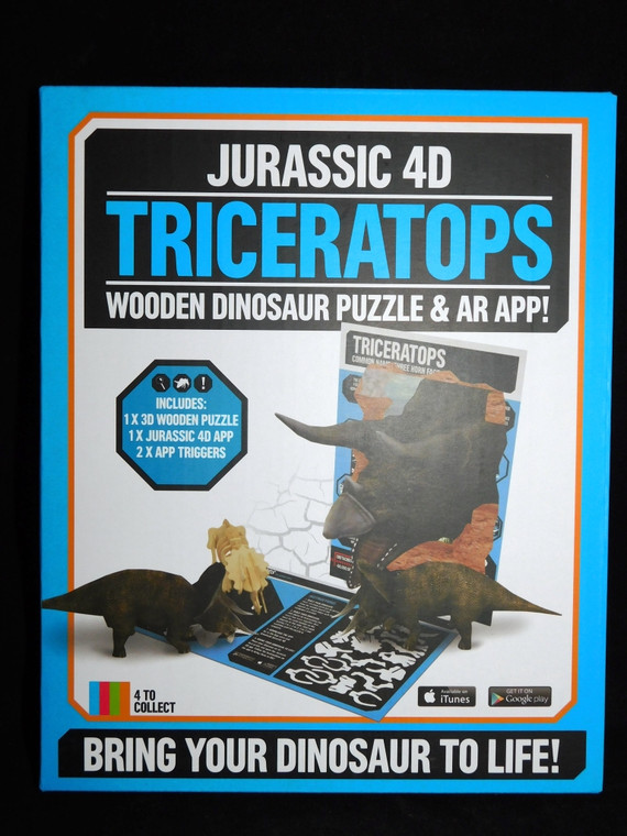 Jurassic 4D Triceratops Kit