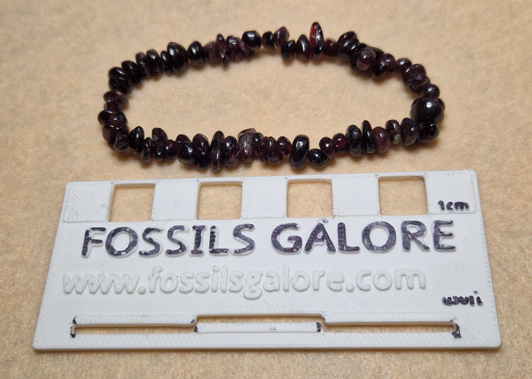 Garnet Chip Bracelet