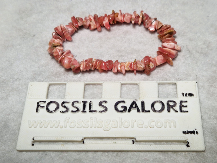 Rhodochrosire Chip Bracelet