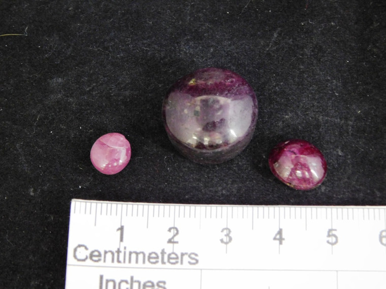 Ruby Cabochons