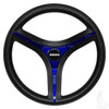 Red Hawk Yamaha Golf Cart Steering Wheel - Brenta ST Multiple Colors