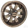 Red Hawk 12 RHOX Vegas Golf Cart Wheel, Halcyon, 12x7 ET-25