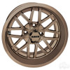 Red Hawk 14 RHOX RX281 Golf Cart Wheel, Halcyon, 14x7 ET-25