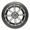 Nivel 14 GTW Element Black and Machined Wheels with 18 Fusion DOT Street Tires - Set of 4