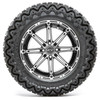 Nivel 14 GTW Element Black and Machined Wheels with 23 Predator A/T Tires - Set of 4