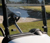 EZGO RXV Golf Cart Folding Windshield With Rubber Trim