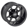 10" GTW® Storm Trooper Golf Cart Offset Black Wheel 