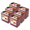 Trojan Battery Trojan T-105 6V/225Ah Golf Cart Battery 6 Pack, 36V