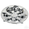 8" RHOX DRIVER CHROME GOLF CART WHEEL COVER/HUB CAP for Yamaha, EZGO, Club Car - SALE